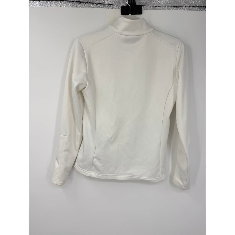 KJUS Girls' Youth 14 Jade Midlayer Half Zip Size 164 Ski Snowboard White - Picture 7 of 11